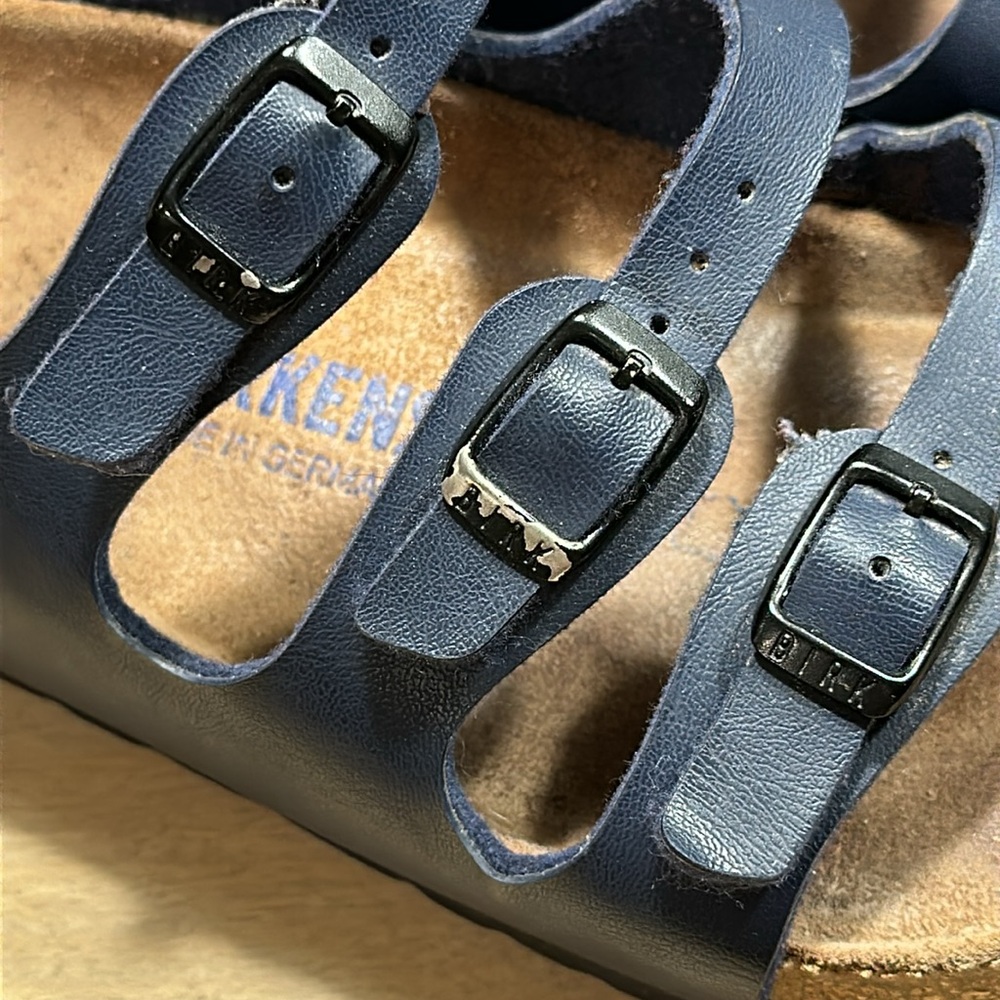 Birkenstock Florida Birko-Flor Sandal Sz 37 - Picture 9 of 11